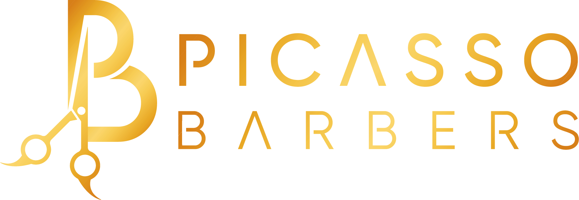 Logo Transparant Picasso Barbers Tilburg